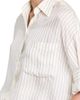 TWP Women's Next Ex Striped Silk-Blend Shirt - 7