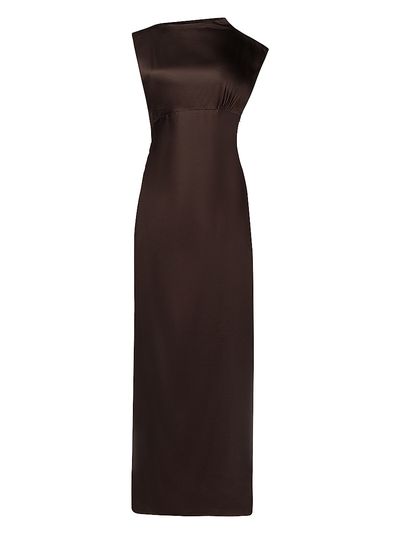 TWP Women's On The Side Stretch-Silk Maxi Dress