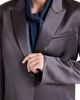 TWP Women's Sawyer Satin Wool-Blend Boxy Blazer - 6