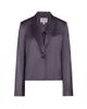 TWP Women's Sawyer Satin Wool-Blend Boxy Blazer - 7