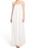 TWP Women's Shirred Linen-Blend Column Dress - 2