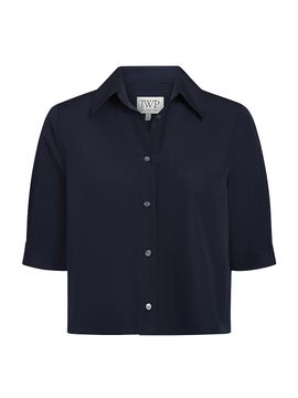 TWP Women's Short Lived Cropped Shirt