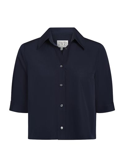 TWP Women's Short Lived Cropped Shirt