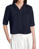 TWP Women's Short Lived Cropped Shirt - 3