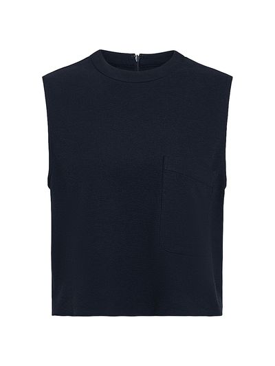 TWP Women's Short Muscle Cotton-Blend Tank