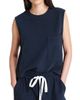 TWP Women's Short Muscle Cotton-Blend Tank - 2
