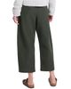 TWP Women's Slouchy BF Cotton-Linen Ankle-Crop Wide-Leg Trousers - 5