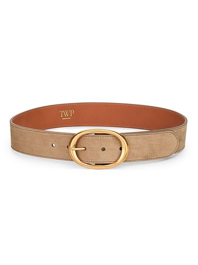 TWP Women's Suede Wide Belt