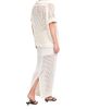 TWP Women's Supersized Linen-Silk Polo Top - 4