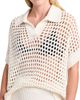 TWP Women's Supersized Linen-Silk Polo Top - 5