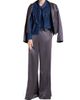 TWP Women's Taite Satin Wide-Leg Pants - 2