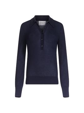 TWP Women's Uma Henley Cashmere Top