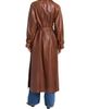 TWP Women's Unfinished Business Leather Trench Coat - 4