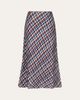 TWP Woven Leather A-Line Skirt - 1