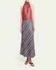 TWP Woven Leather A-Line Skirt - 2