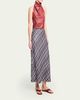 TWP Woven Leather A-Line Skirt - 4