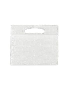 Tyler Ellis Women's Stella Top Handle Bag in Stamped Satin Miniature