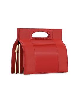 Tyler Ellis Women's Stella Top Handle Bag Miniature Patent Leather