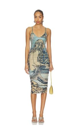 Tyler McGillivary Tyler McGillivary Mermaiden Ruffle Dress