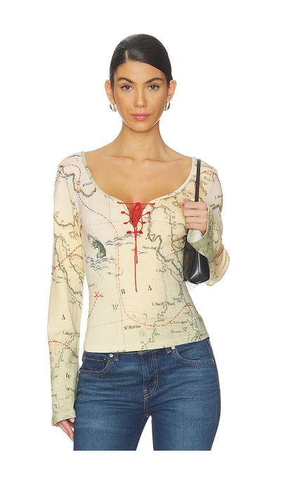 Tyler McGillivary Tyler McGillivary Saylor Long Sleeve Top