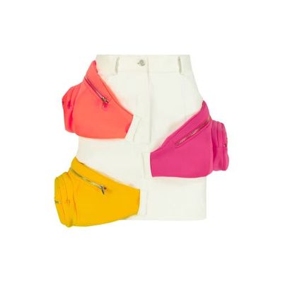 uCHÈ uCHÈ Bum Bag Denim Skirt