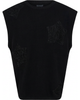 uCHÈ uCHÈ Sequin Patch Sleeveless Shirt - 1