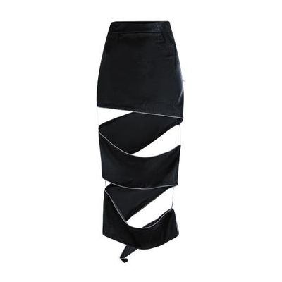 uCHÈ uCHÈ Spiral Zipper Skirt