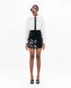 uCHÈ uCHÈ Velvet Patch Long Sleeve Button Up Shirt - 5