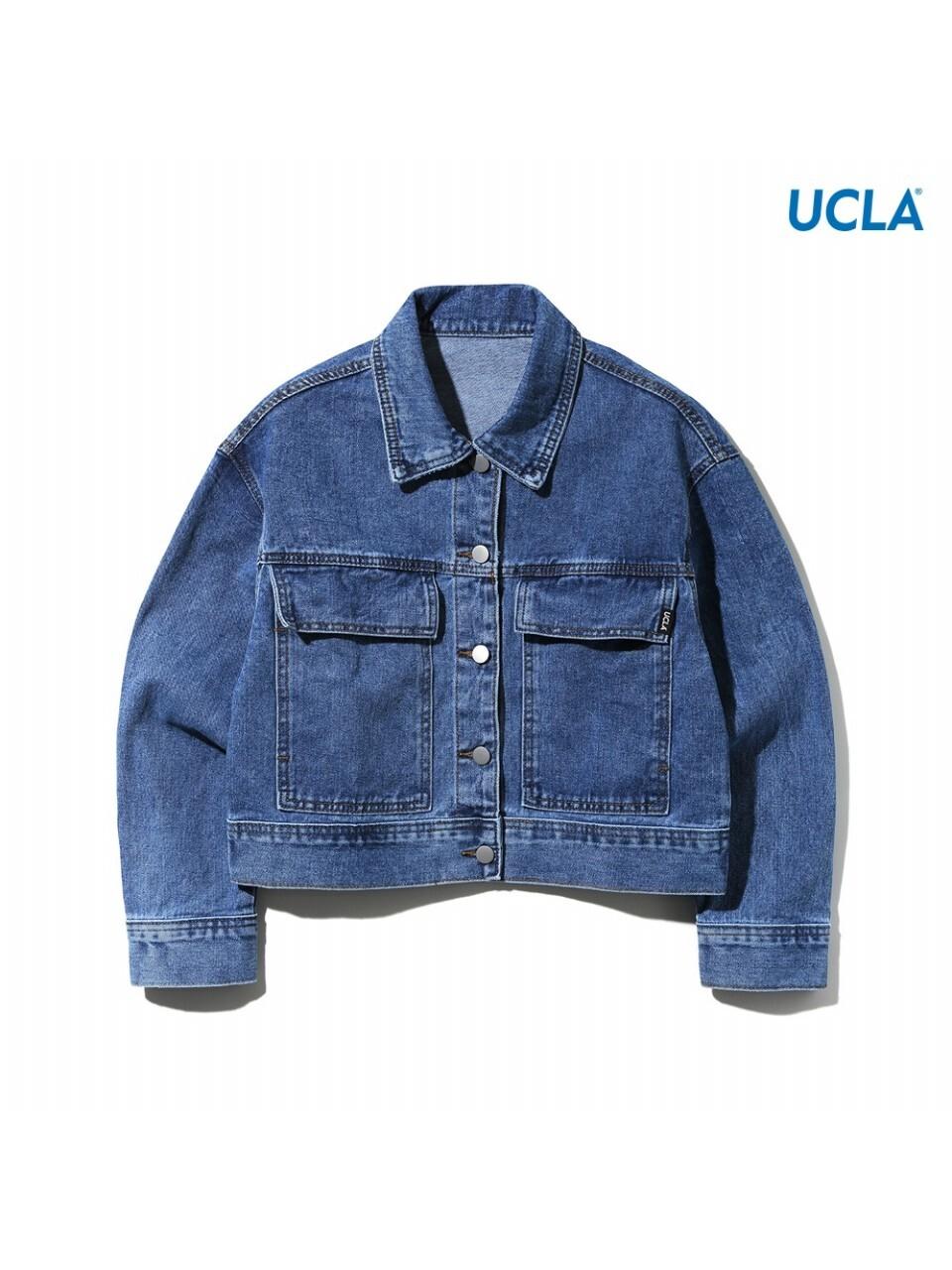 UCLA Denim Two-Pocket Trucker Jacket [INDIGO] (UA8DJ50_04)