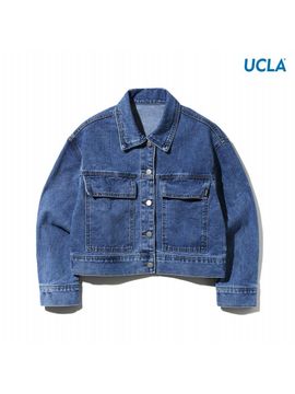 UCLA Denim Two-Pocket Trucker Jacket [INDIGO] (UA8DJ50_04)