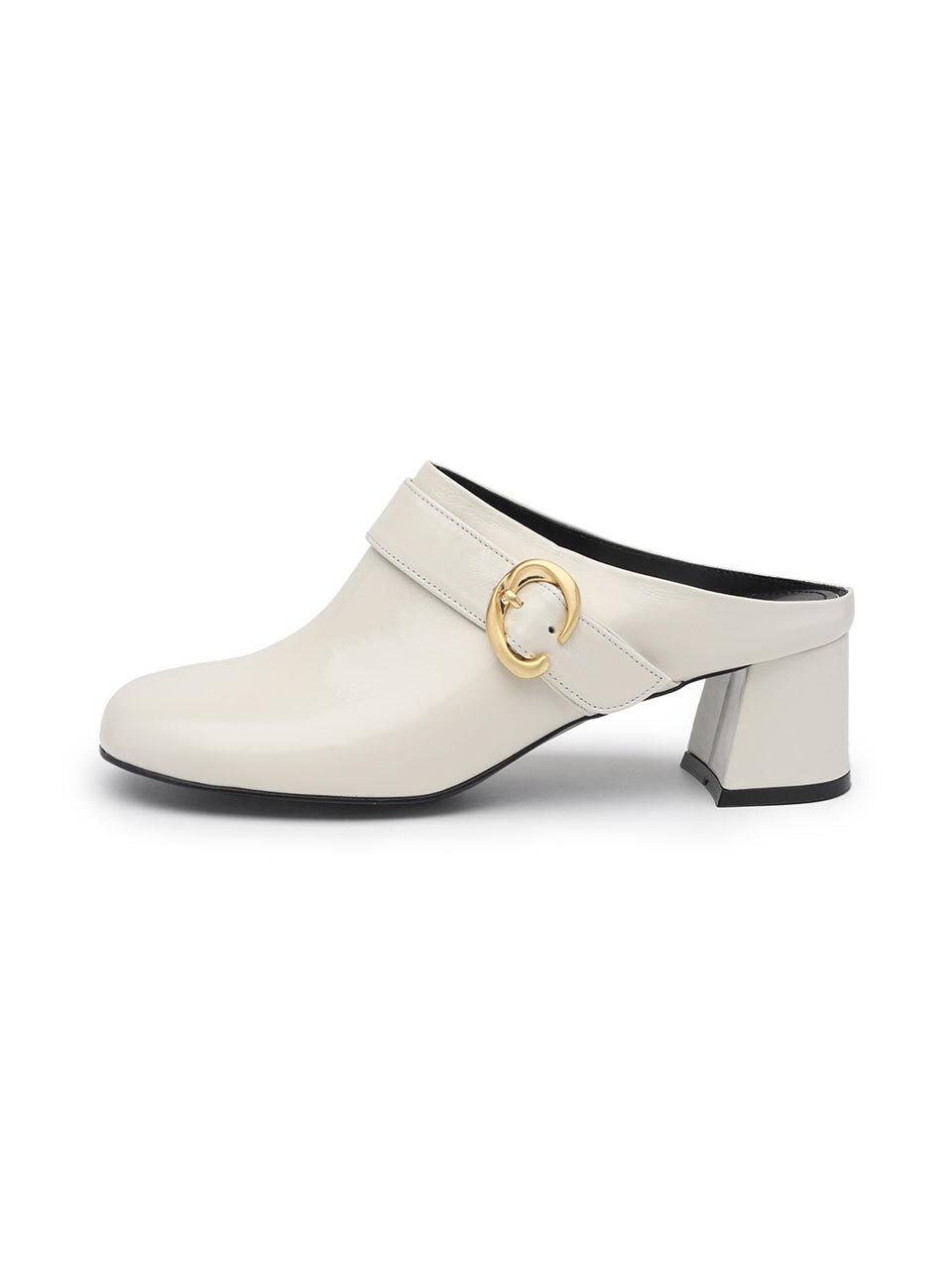 UDIRE Affetto Mule [Ivory] (UFB1PU20IV)