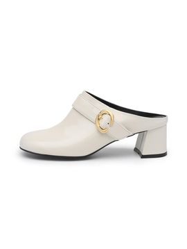 UDIRE Affetto Mule [Ivory] (UFB1PU20IV)