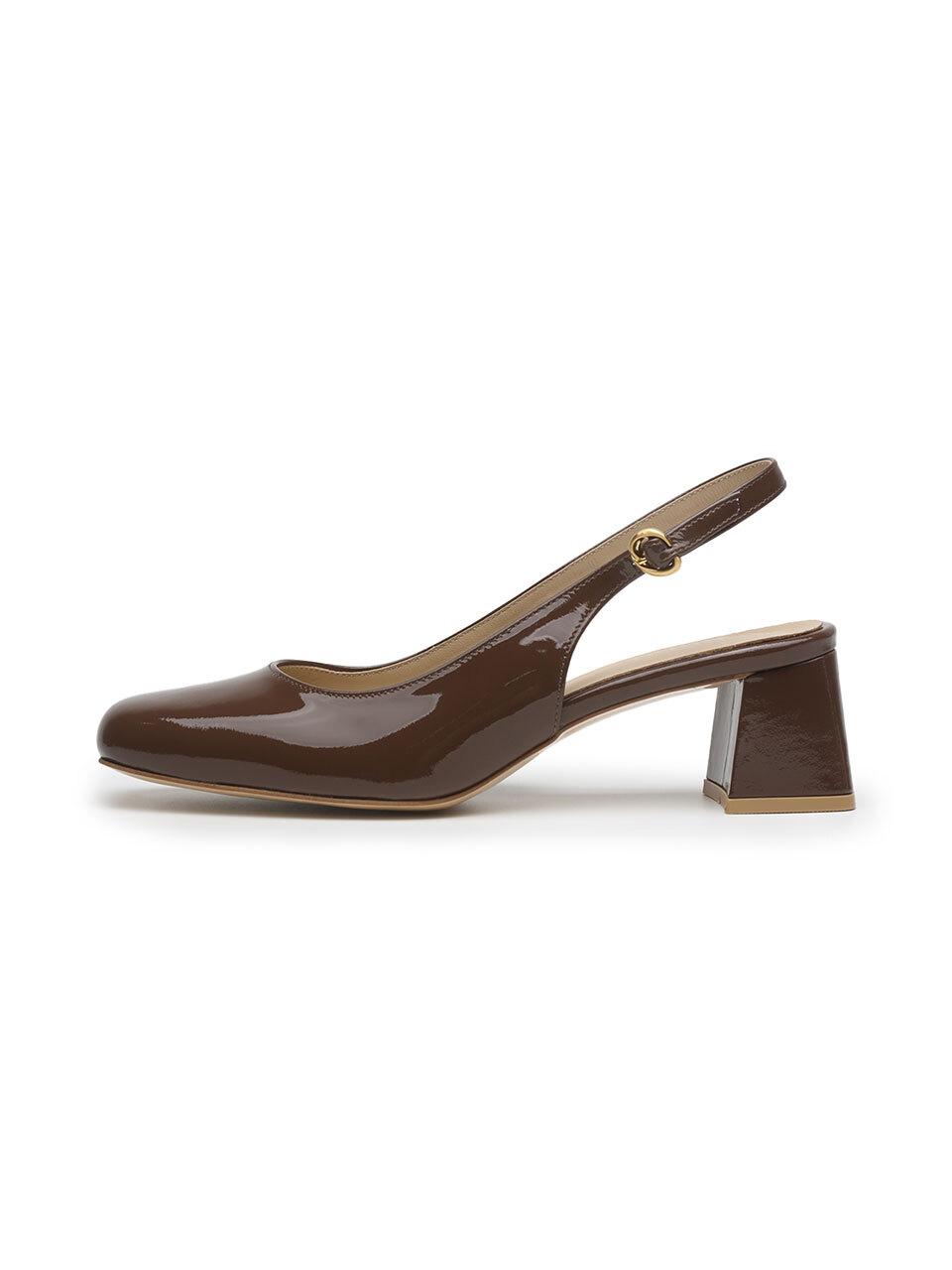 UDIRE Aiola Slingback Pumps [Brown] (UFB1PB11BR)