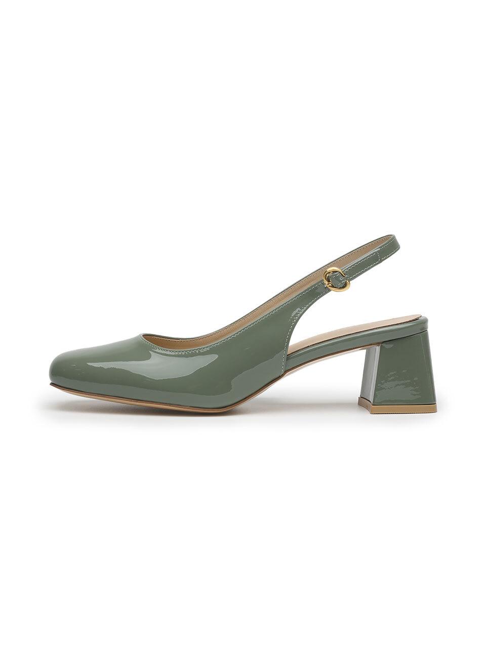UDIRE Aiola Slingback Pumps [Pea Green] (UFB1PB11PG)