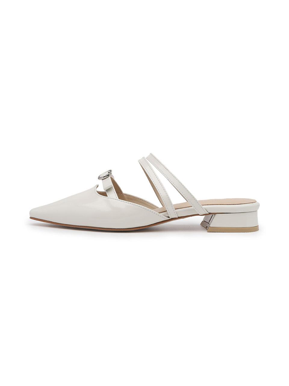 UDIRE Angelo Mule Sandals [White] (UFB2PU28WH)