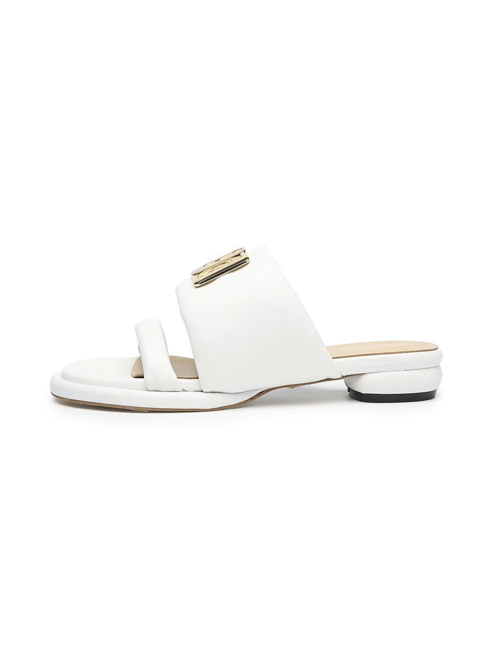 UDIRE Collina Slippers [White] (UFB2SP34WH)