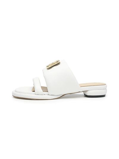 UDIRE Collina Slippers [White] (UFB2SP34WH)