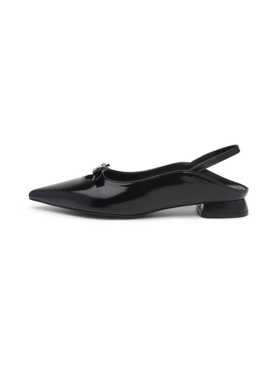 UDIRE Comodo Slingback Pumps [Black] (UFB2PB27BK)