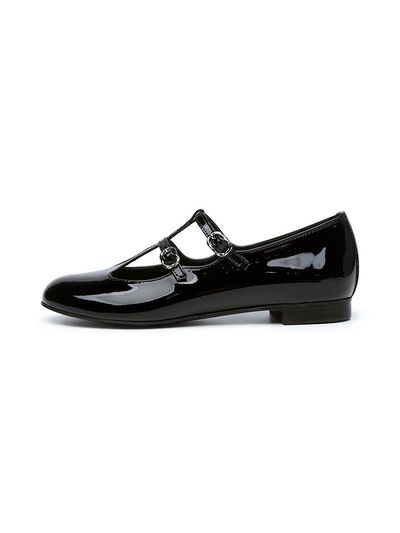UDIRE Curo Mary Jane Flats [Black] (UFB1PJ09BK)