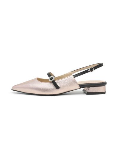 UDIRE Estasi Slingback Pumps [Pink] (UFB1PB26PK)