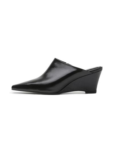 UDIRE Leather Elegant Mule [Black] (UFA3PU02BK)