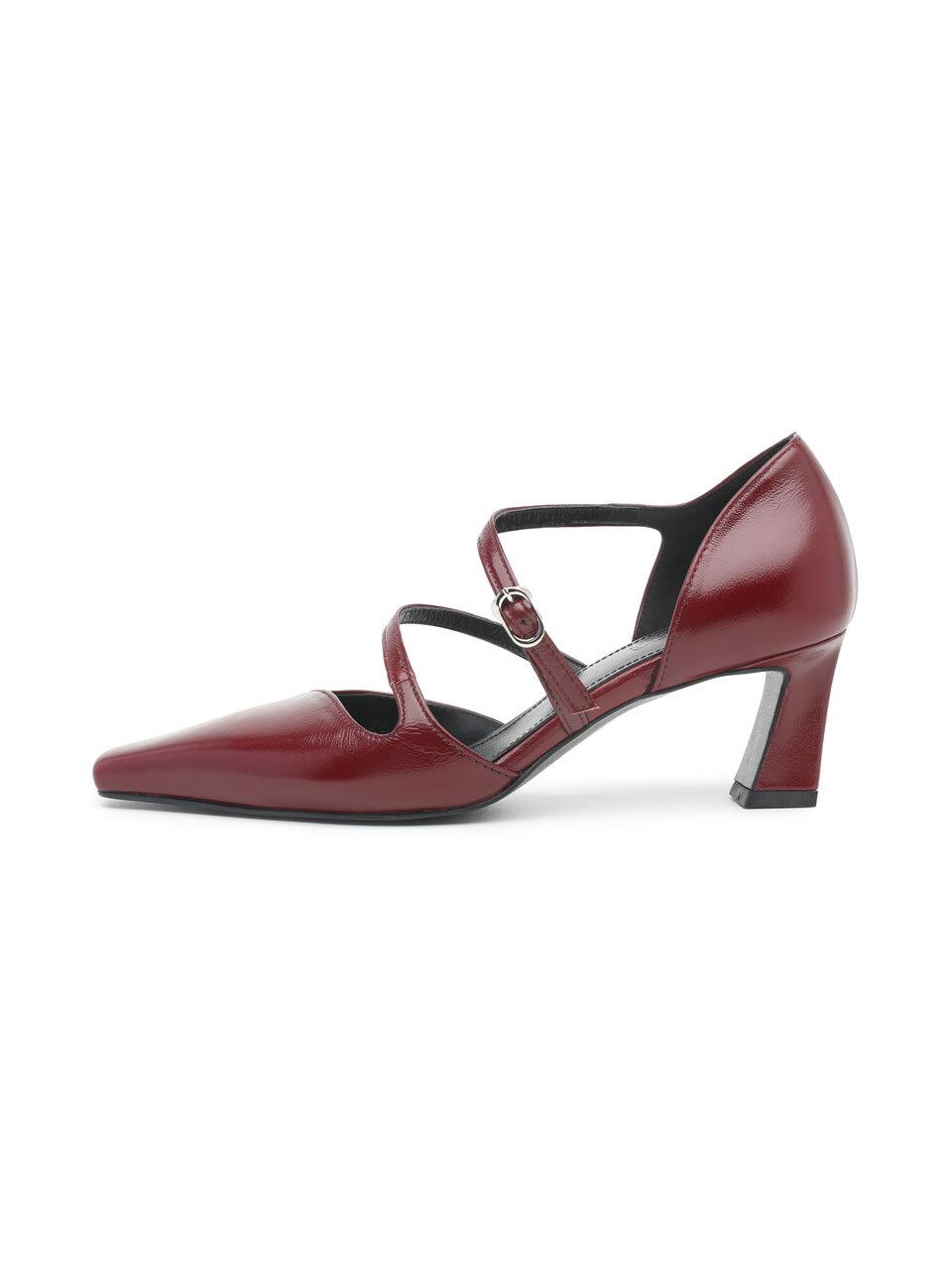 UDIRE Linea Mary Jane Pumps [Wine] (UFB2PJ14WN)
