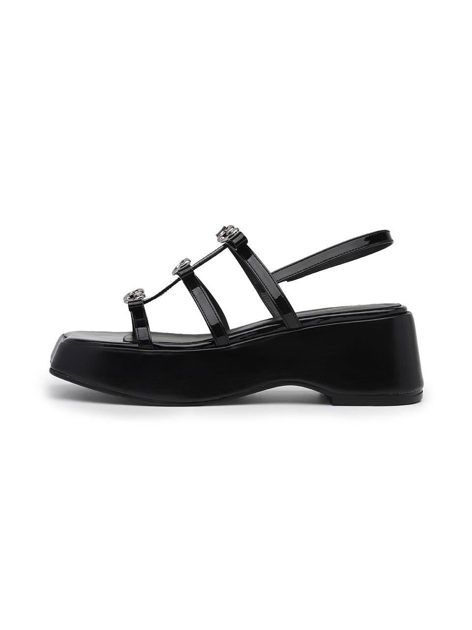 UDIRE Pesca Slingback Sandals [Black] (UFB2SB24BK)