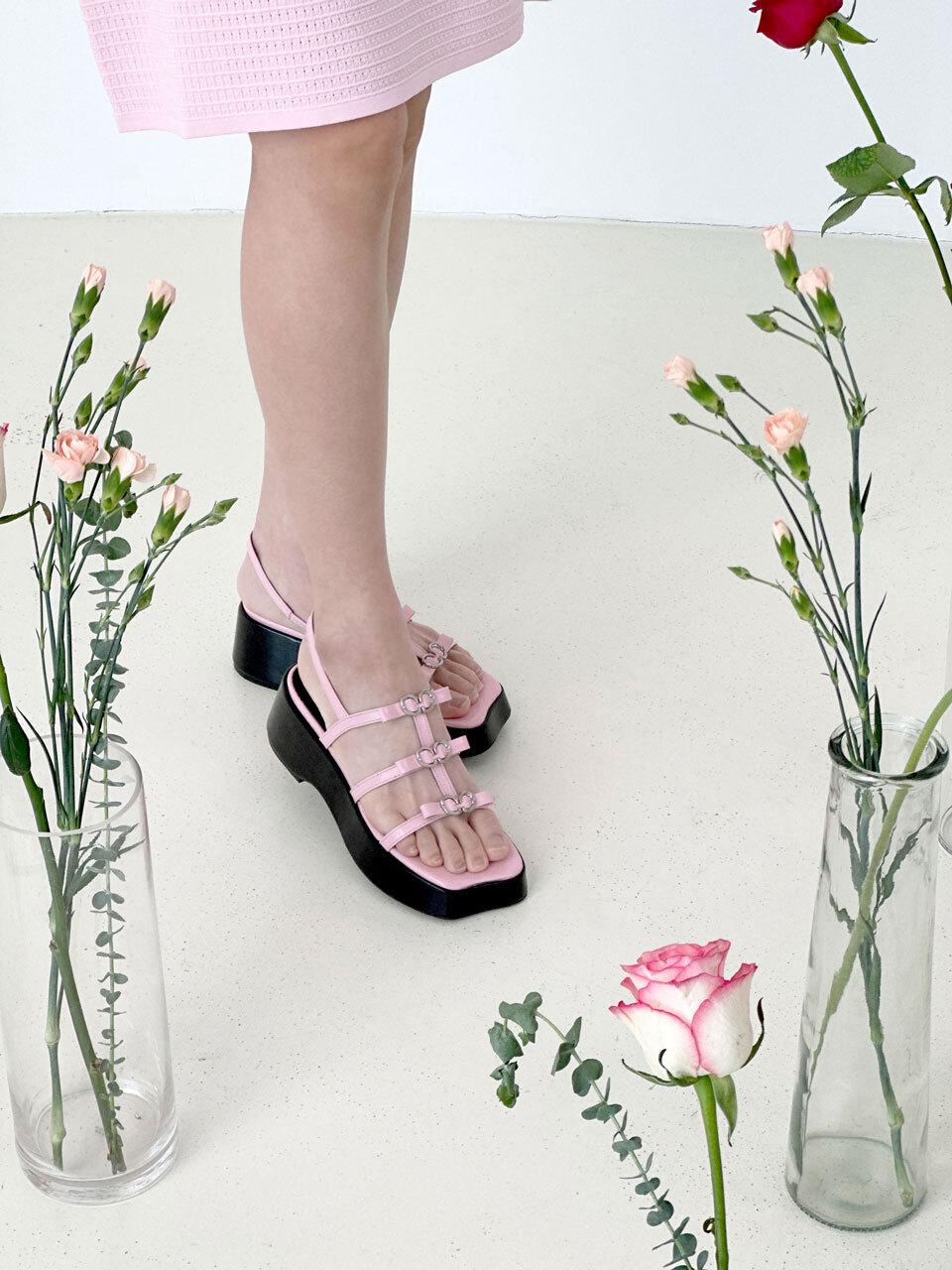 UDIRE Pesca Slingback Sandals [Pink] (UFB2SB24PK)