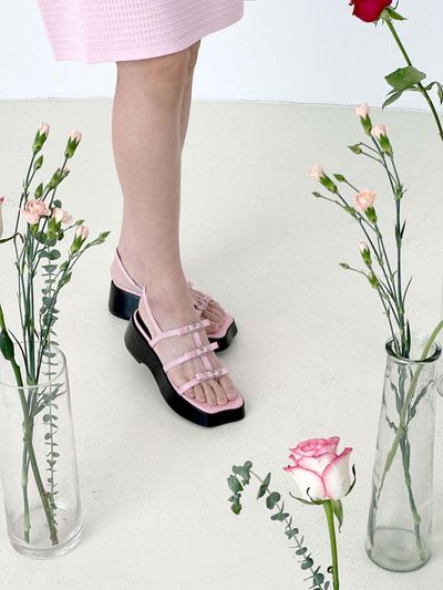 UDIRE Pesca Slingback Sandals [Pink] (UFB2SB24PK)