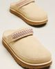 UGG Goldenstar braid Back Strap Platform Clogs - 2