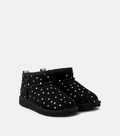 UGG Kids UGG Kids Classic Ultra Mini suede ankle boots