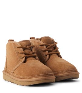 UGG Kids UGG Kids Shearling-lined suede boots