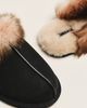 UGG Schuffette Nubuck Fur-Trim Slippers - 3