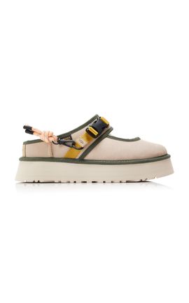 UGG UGG Bea Sheepskin Platform Mary Jane Flats